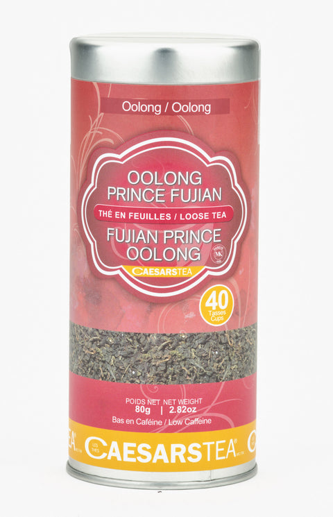 FUJIAN PRINCE OOLONG PACKED 80G TIN TEA
